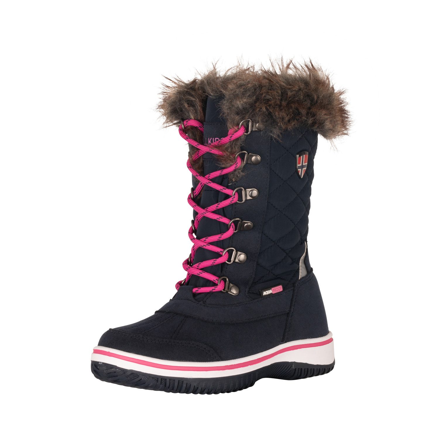 TROLLKIDS GIRLS HOLMENKOLLEN SNOW BOOTS XT Winterstiefel Winterschuhe, Winterboots, Snowboots, wasserdicht, reflektierend