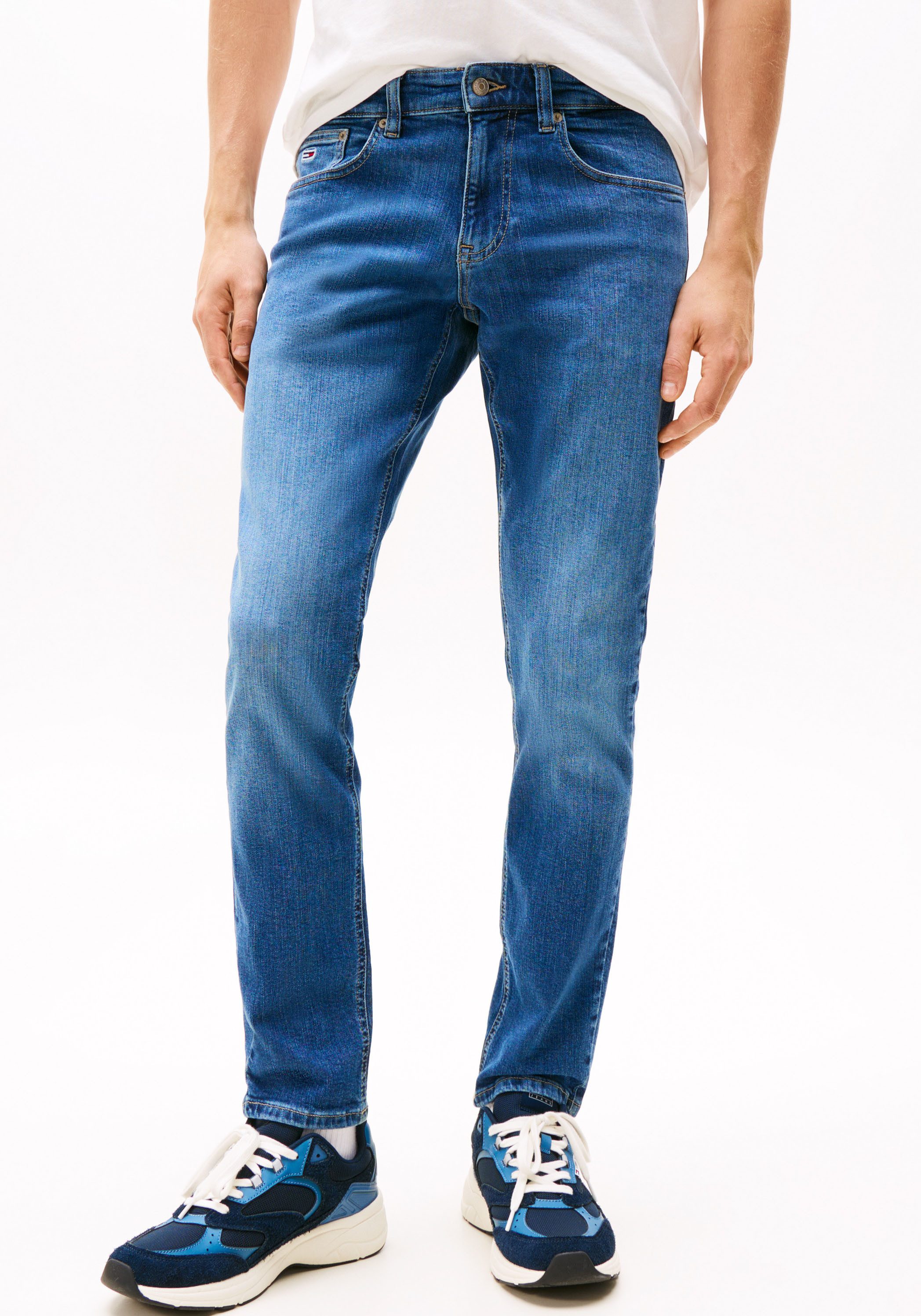 Tommy Jeans Slim-fit-Jeans Scanton Slim Slim‑Fit‑Jeans mit mittlerer Leibhö günstig online kaufen