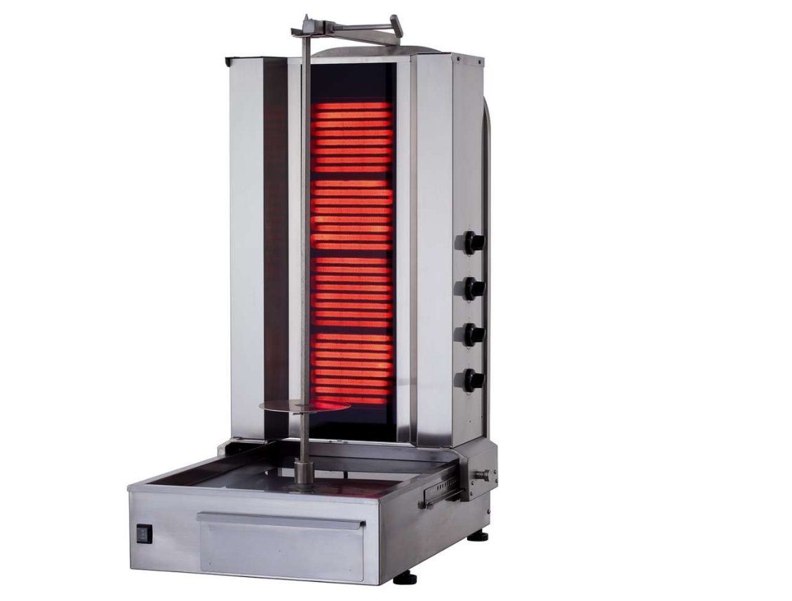 Gastronics Dönergrill Dönergrill / Gyrosgrill 4 Ceranfelder Elektrisch