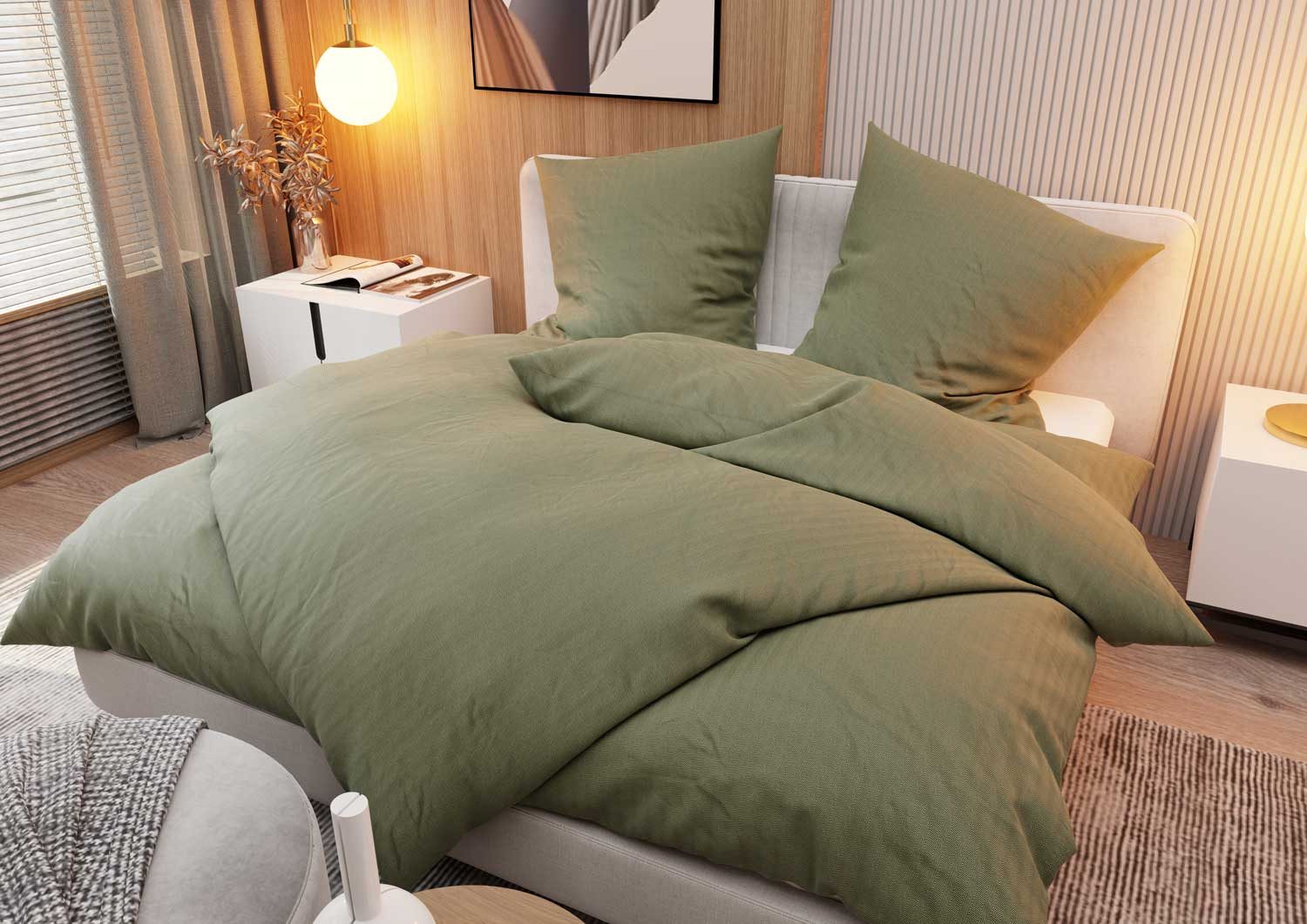 BETTWAESCHE-MIT-STIL Bettwäsche Mako Satin Damast Bettwäsche günstig online kaufen