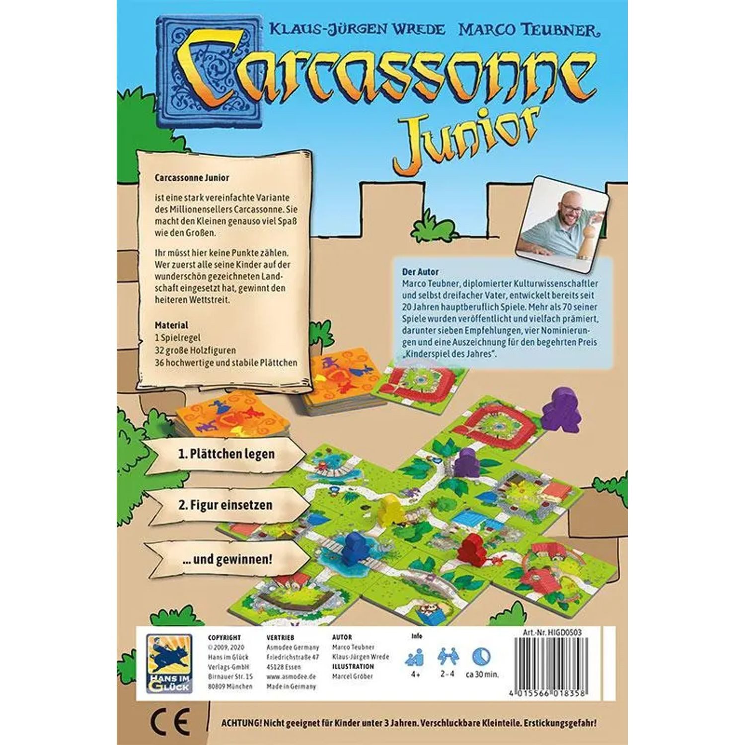 Asmodee Spiel Carcassonne Junior
