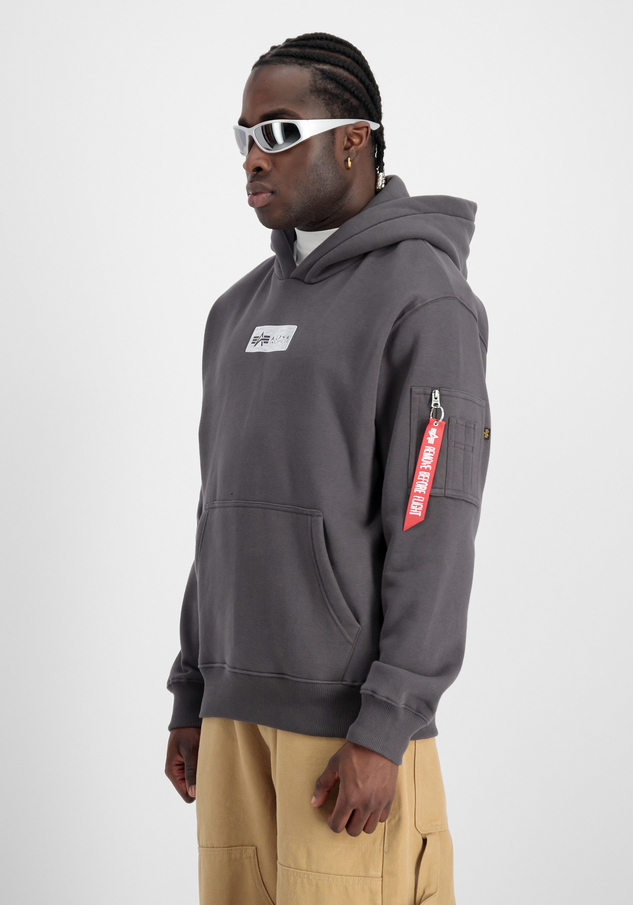 Alpha Industries Hoodie Metal Plate Hoodie