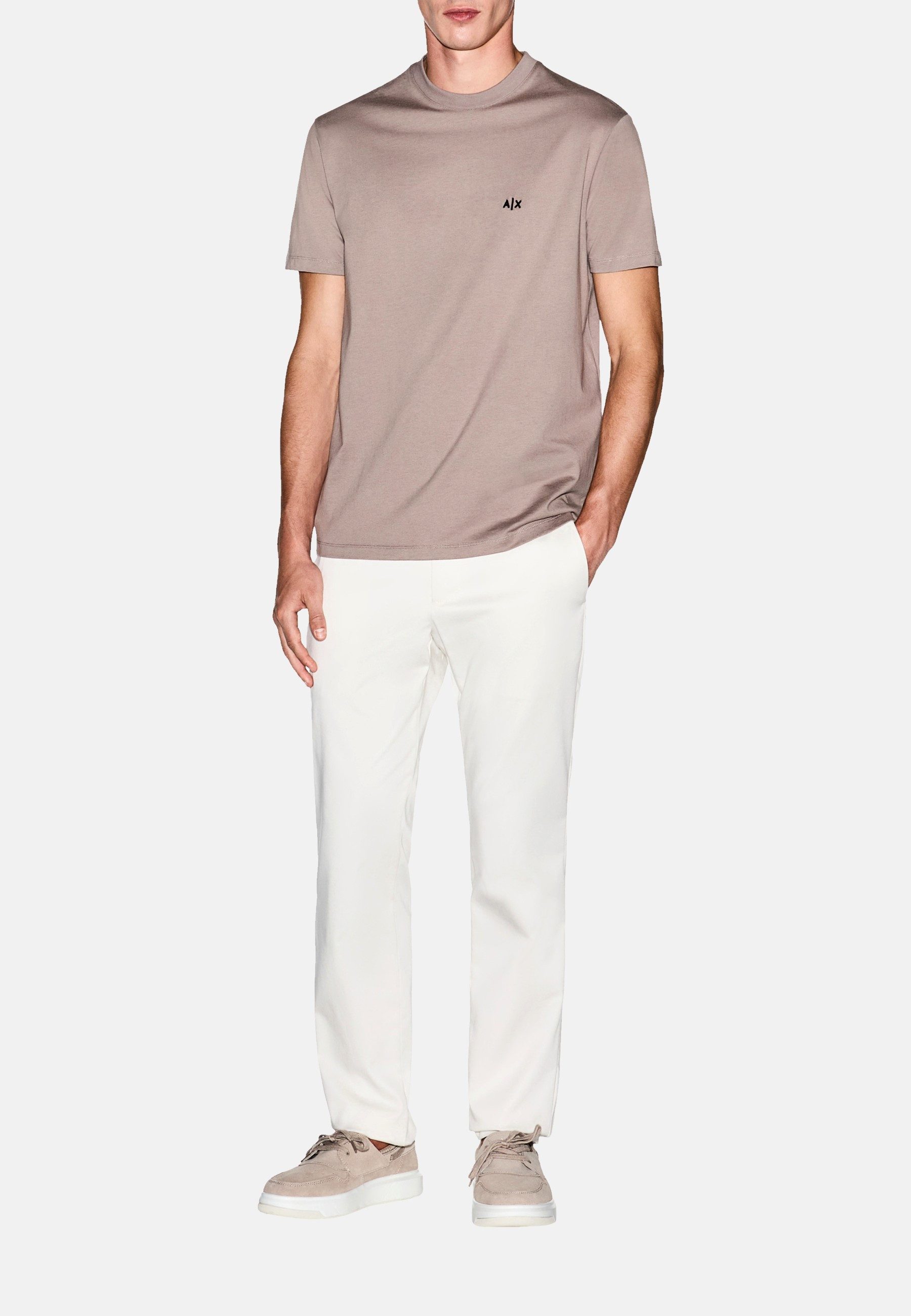 AIX ARMANI EXCHANGE T-Shirt T-Shirt Kurzarmshirt (1-tlg., 1)