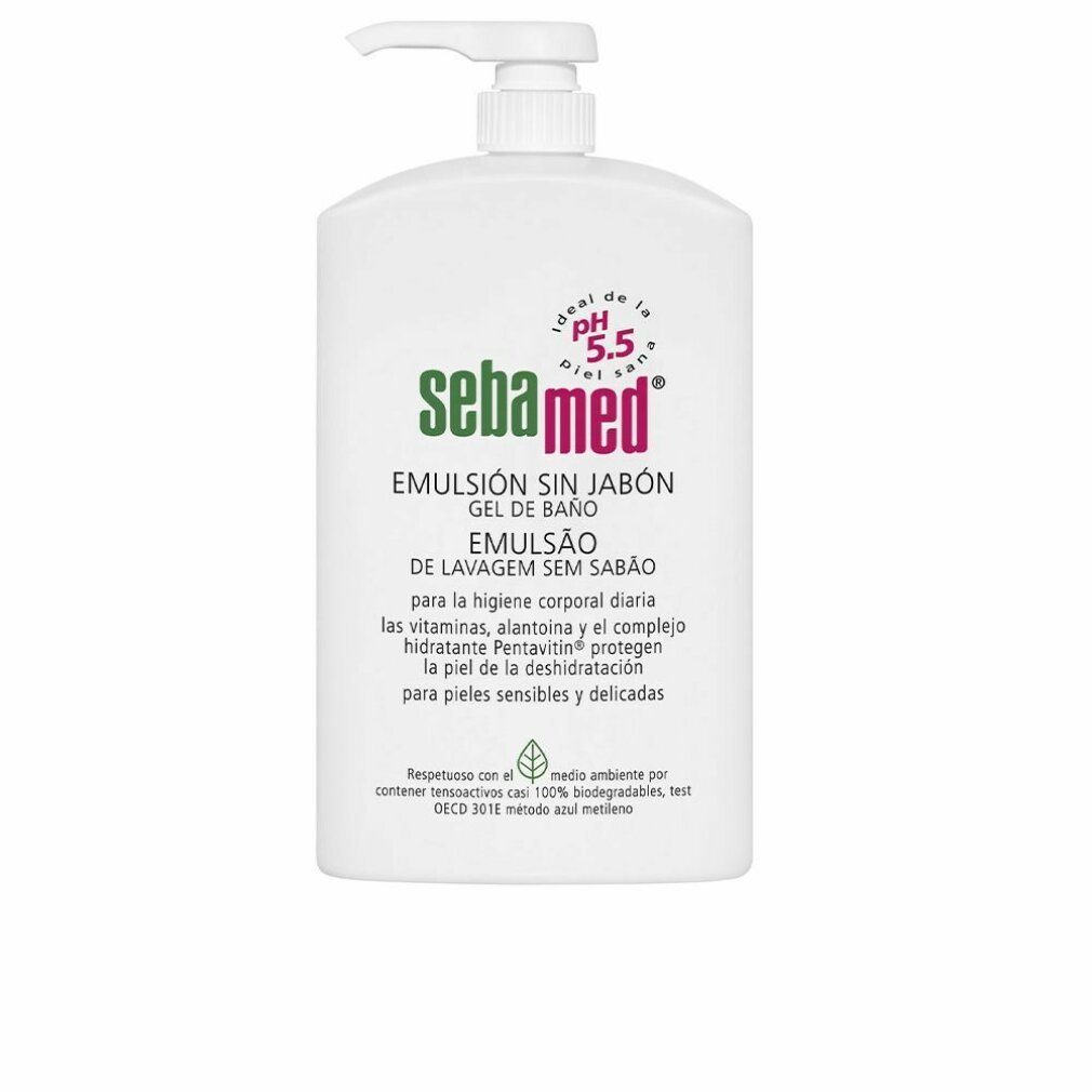 sebamed Duschgel Sebamed Flüssigwaschmittel für Gesicht Körper 1000ml und