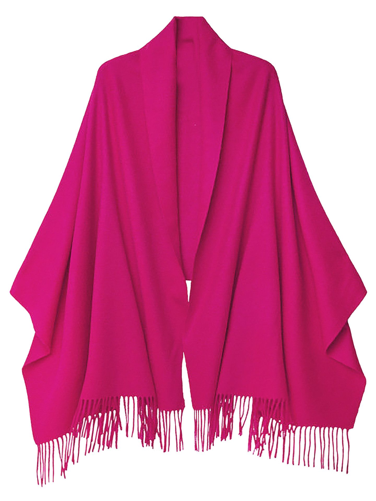 Moschen-Bayern Kaschmirschal Pashmina Stola Damen Kaschmir Schultertuch Abendkleid festlich Schal, mit Fransen – Bild 2 von 3