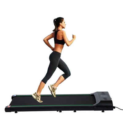 FOXSPORT Laufband Laufbänder FSZ1-401 (Walking Pad, Treadmill, mit Bluetooth, Lautsprechern, leiser Motor), smartes LED Laufband bis 6 km/h, Walkingband bis 100 kg