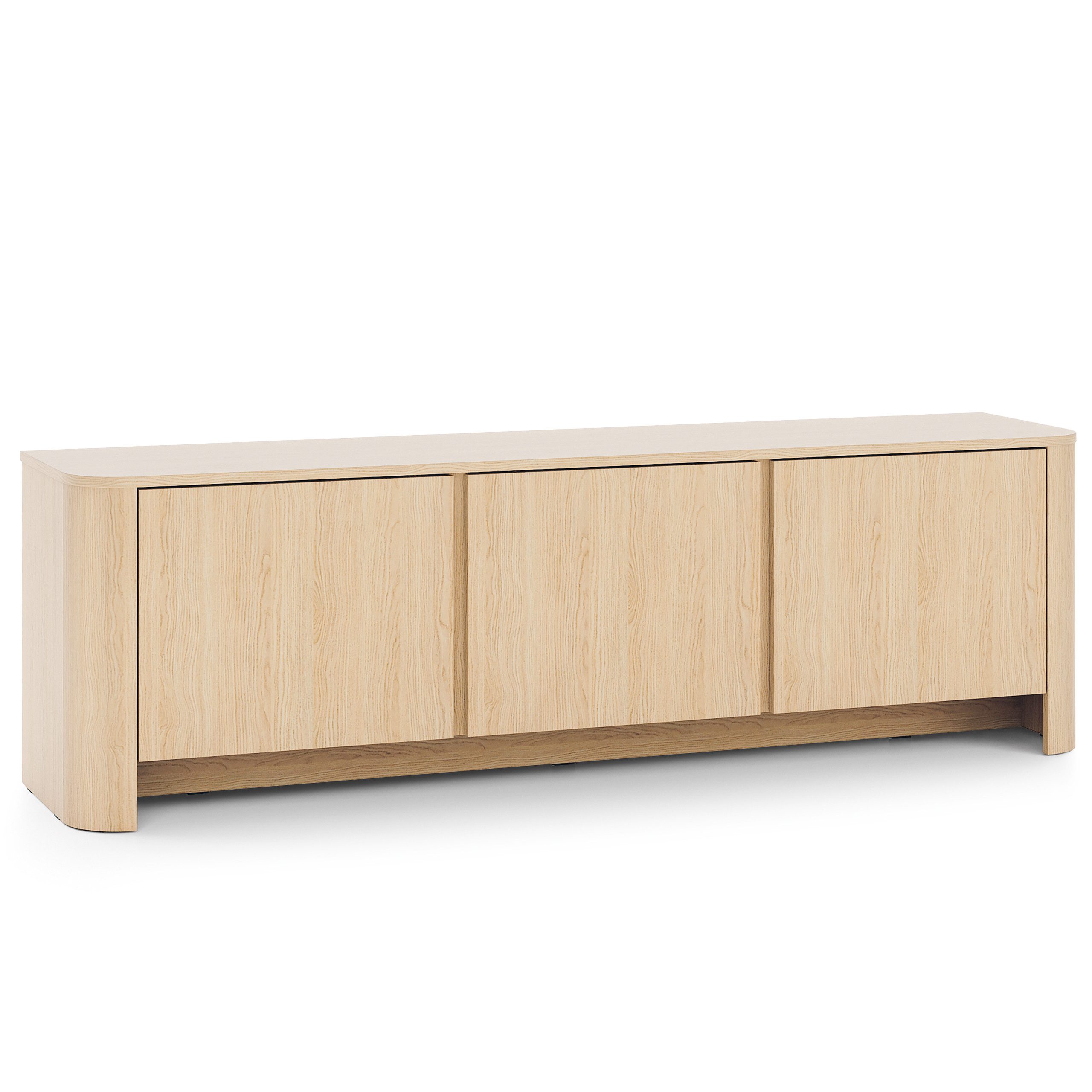 Masseno Lowboard Masseno TV-Schrank AVORIO 168x39x52 cm braun