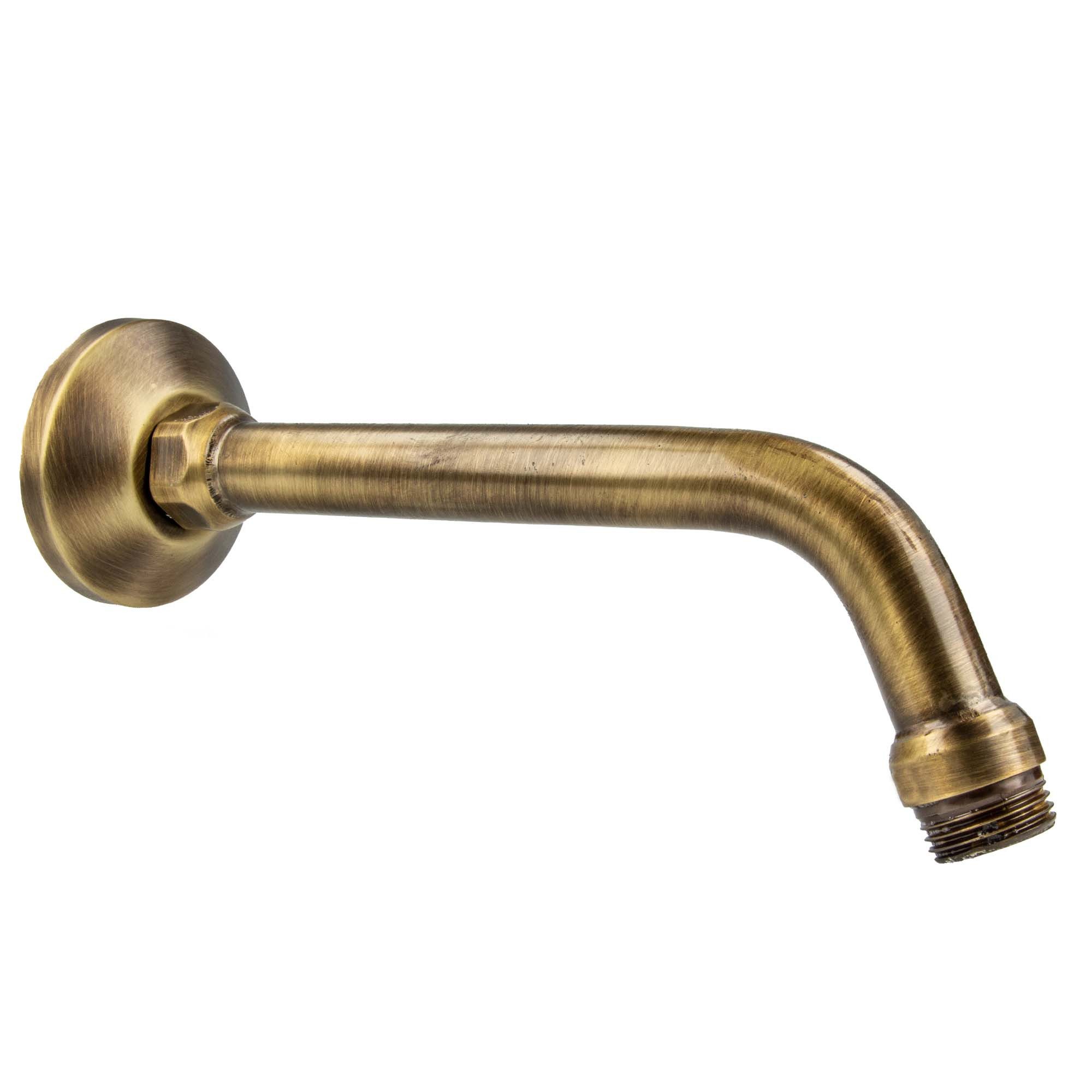 tecuro Brausearm Universal 45° Brausearm Ø 20 mm für Kopfbrausen Länge 180 mm