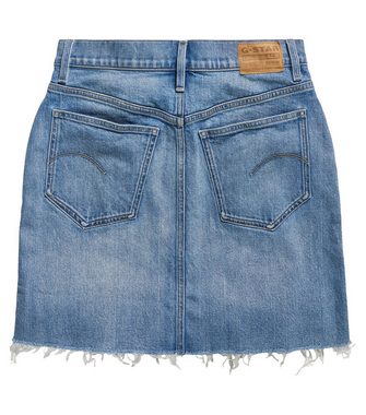 G-Star RAW Jeansrock Damen Jeansrock VIKTORIA SHORT SKIRT RAW EDGE (1-tlg)