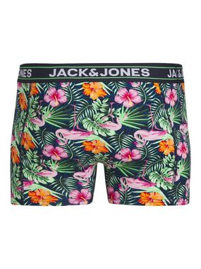Jack & Jones Boxershorts JACPINK FLAMINGO TRUNKS 3 PACK SN (Packung, 3-St)