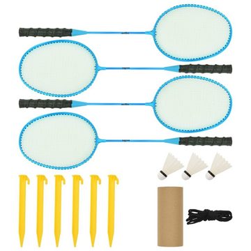 vidaXL Badmintonnetz Badminton-Netz Gelb und Schwarz 600x155 cm PE-Gewebe