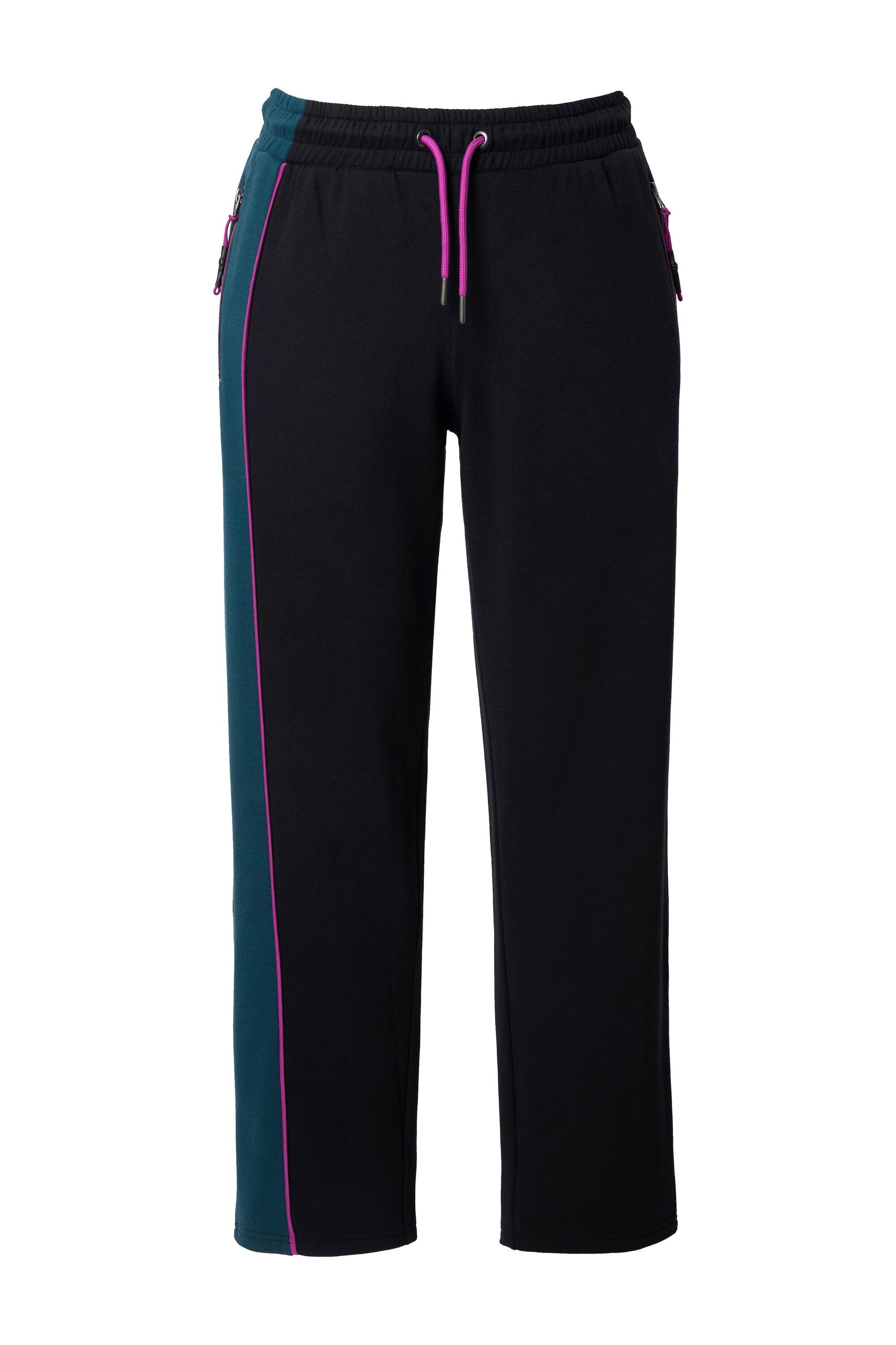 Jogginghose Jogginghose Colorblocking Zipptaschen Elastikbund