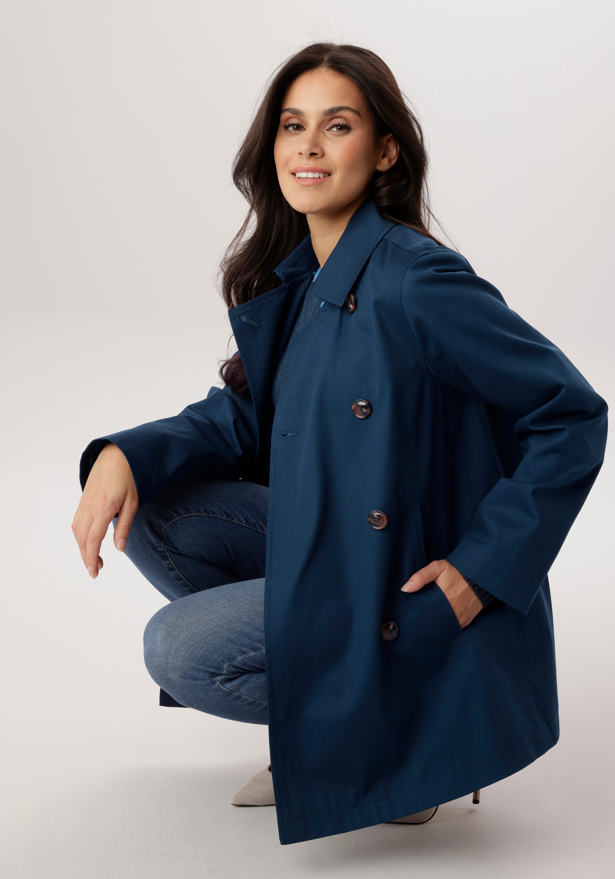 Aniston SELECTED Cabanjacke mit zwei Eingriffstaschen - NEUE KOLLEKTION günstig online kaufen