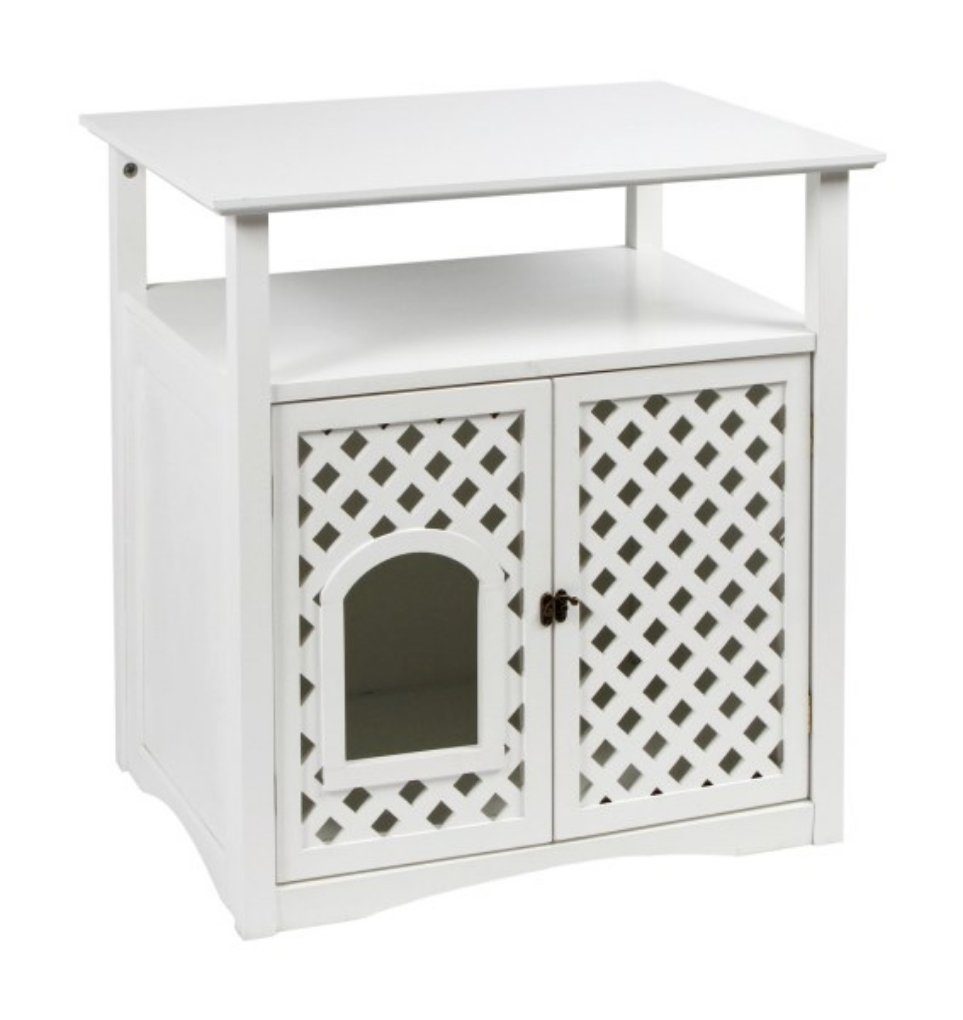 Kerbl Tierhaus Katzenschrank Helena 64 cm x 46 cm x 65 cm 82662