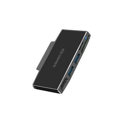 Terratec CONNECT Go1 Dockingstation (Microsoft© Surface Go Adapter mit Kartenleser, zwei USB-Ports und HDMI)