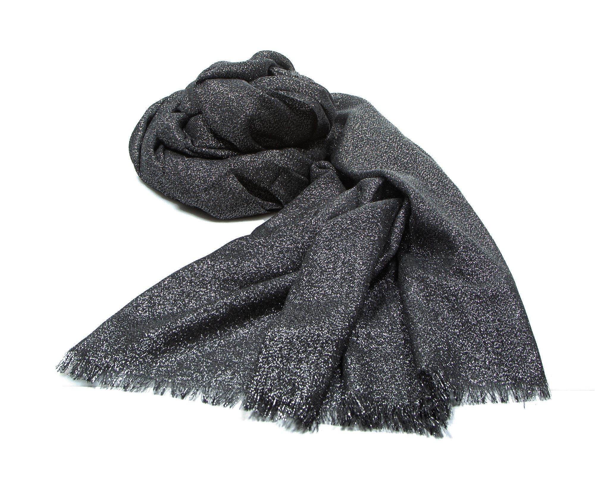 Cassandra Accessoires Modeschal "Gracie", festliches Schultertuch, mit meta günstig online kaufen