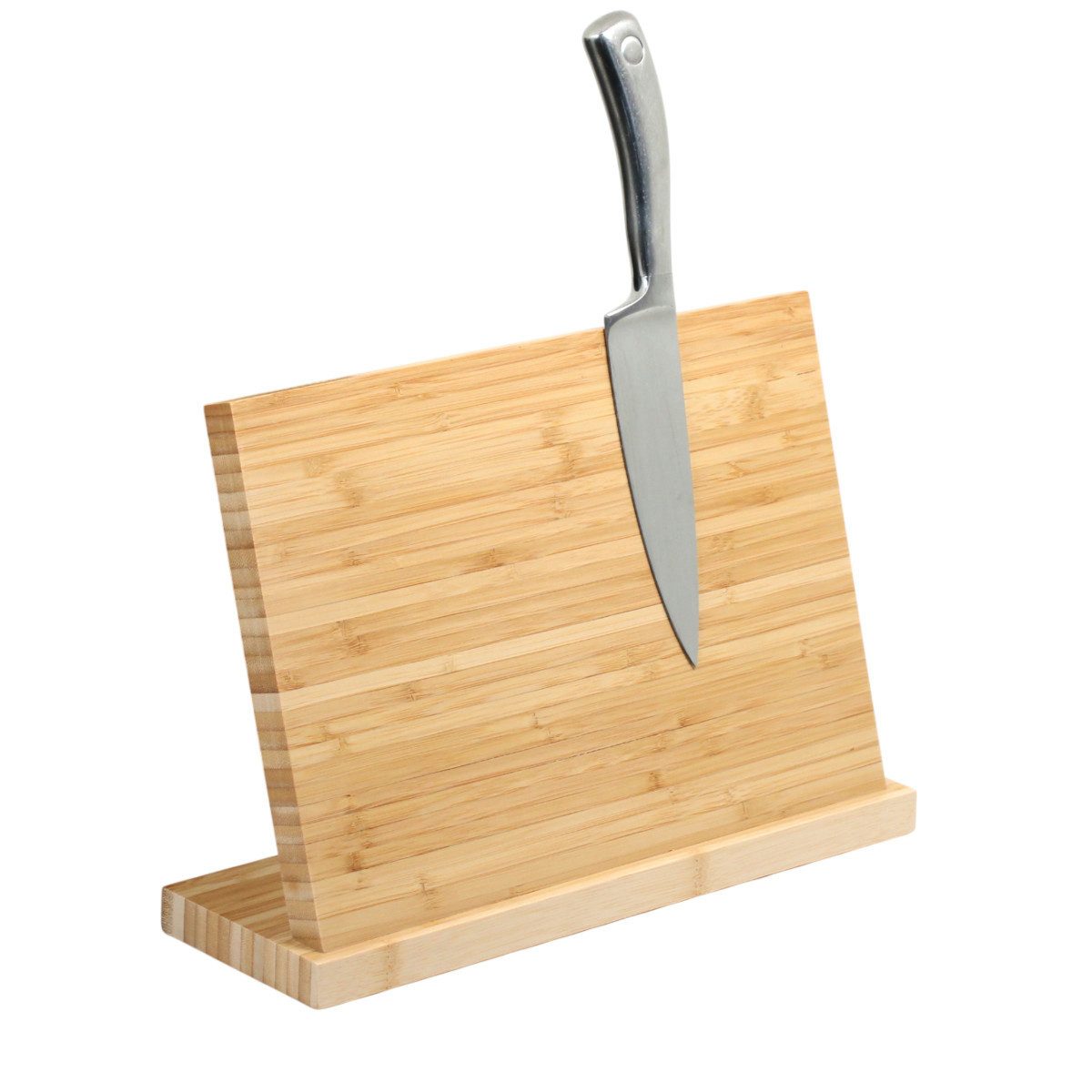 Dolce Mare Messerblock Dolce Mare XXL Magnet Bambus Messerblock Messerbrett Messerleiste 34cm