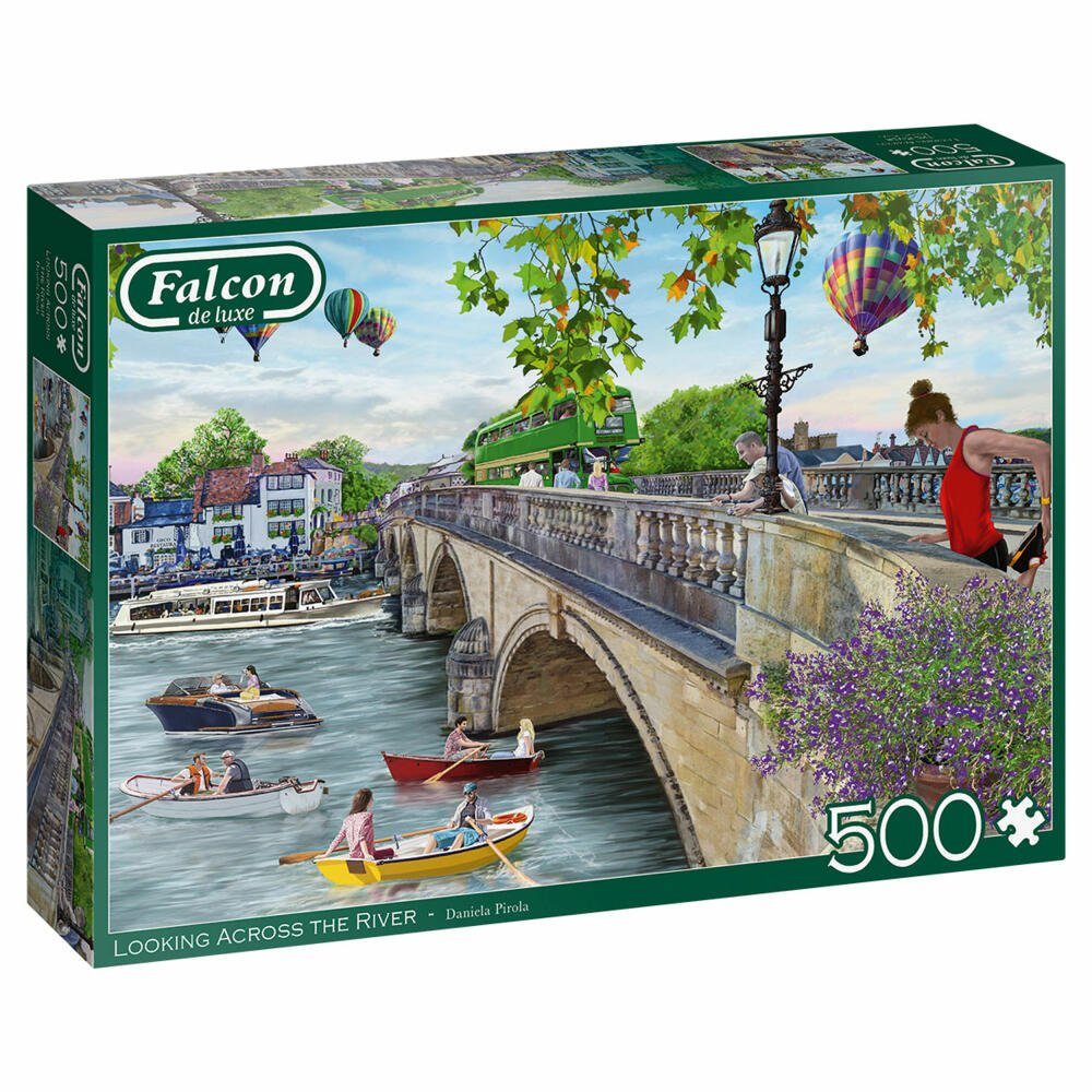 Looking Teile, Across the Spiele Jumbo Puzzle 500 500 Falcon River Puzzleteile