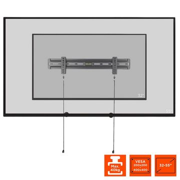 Celexon Fixed-5522 TV-Wandhalterung, (bis 55 Zoll, max VESA 400 x 400)