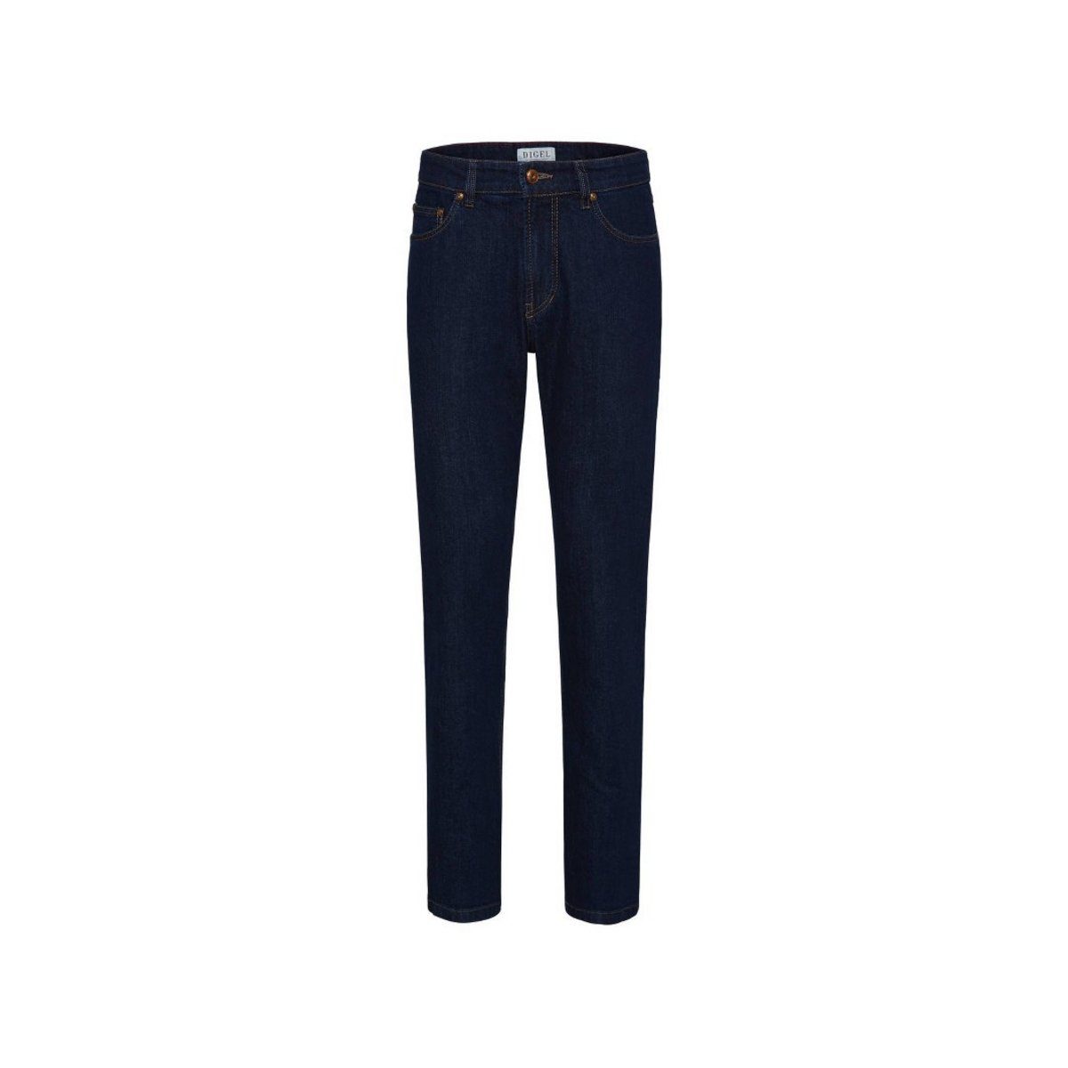 Digel Straight-Jeans blau passform textil (1-tlg)