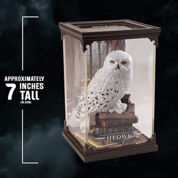 The Noble Collection Sammelfigur Harry Potter Magische Kreaturen Hedwig, von Hand gefertigt und bemalt