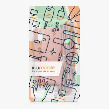 kwmobile Handyhülle Hülle für Xiaomi Mi Note 10 / Note 10 Pro, mit Metall Kette zum Umhängen - Silikon Handy Cover Case Schutzhülle
