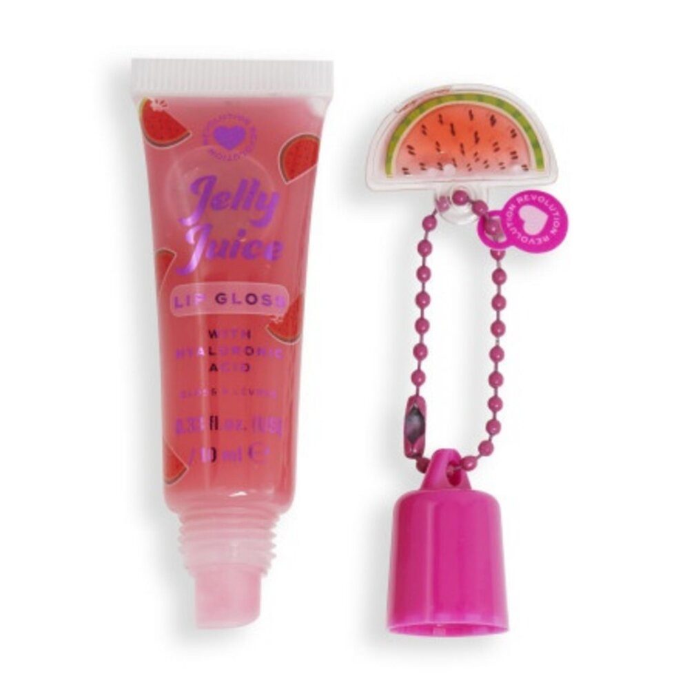 MAKE UP REVOLUTION Lipgloss I Heart Revolution, Jelly Juice, Lipgloss, Wassermelone, 10 ml