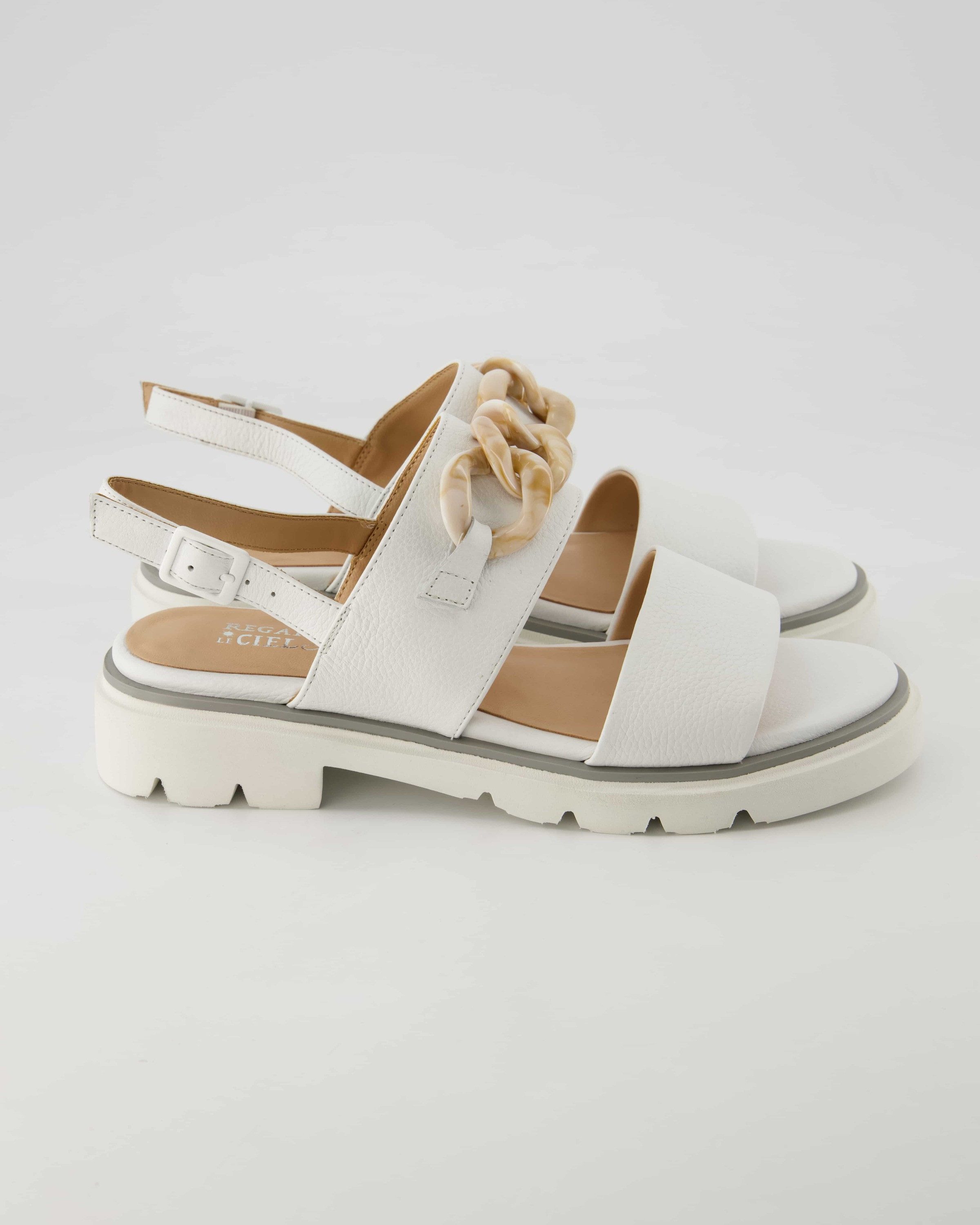 Regarde Le Ciel Ivone 06 Sandale Obermaterial: Leder