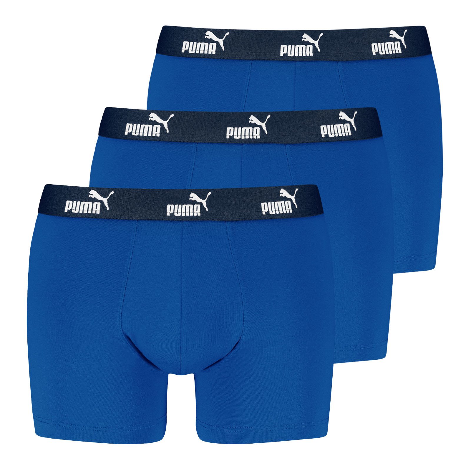 PUMA Boxer Everyday Cotton Stretch (3-St) mit umlaufendem Markenschriftzug günstig online kaufen