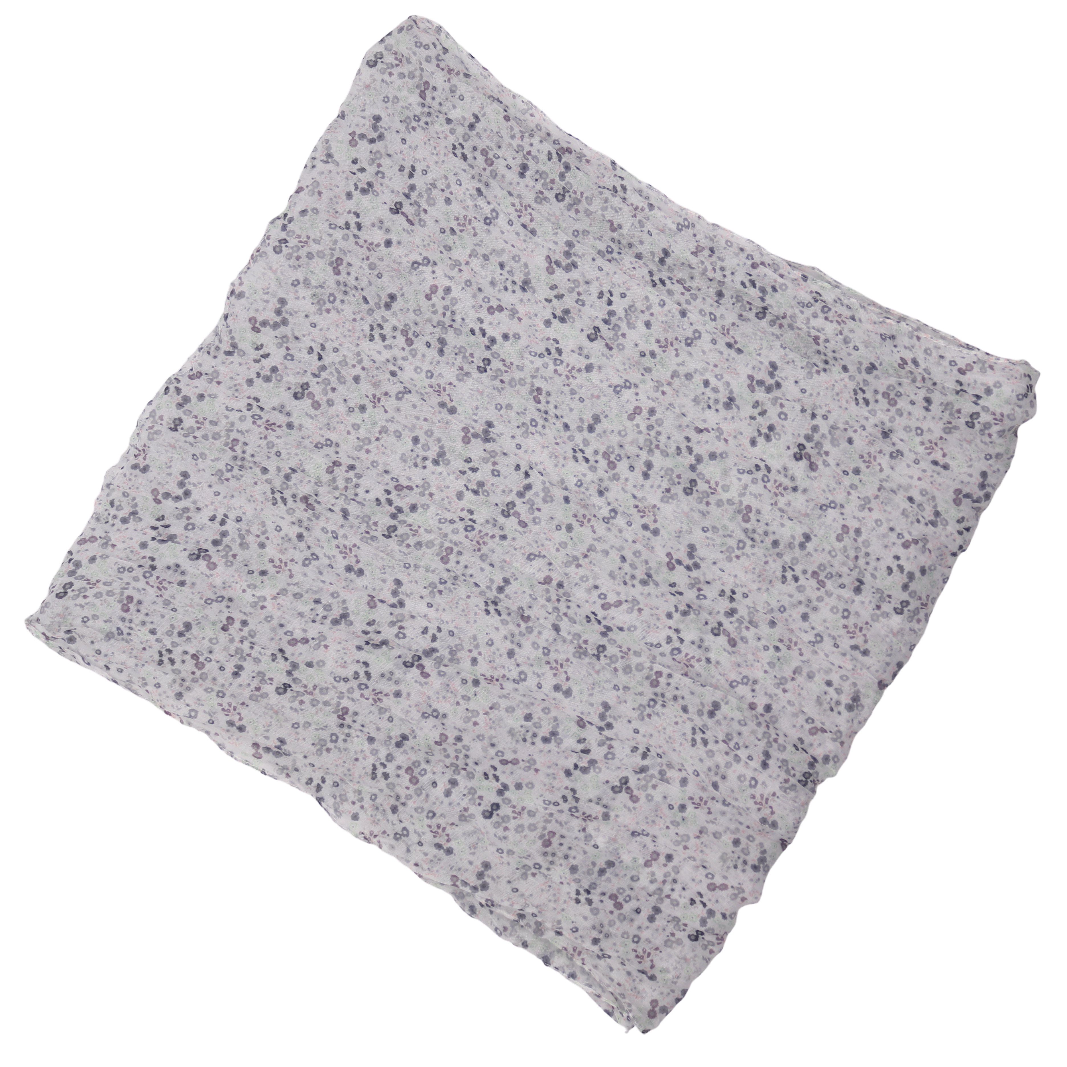 MIRROSI Loop Damen Schal mit Blümchen Muster, Weich, Schlauchschal, (ca.45x75cm, zweimal um den Hals wickelbar), Damen Halstuch ideal für Frühling, Sommer oder Herbst