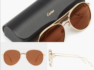 Cartier Sonnenbrille CARTIER Première de Cartier CT0273S Sonnenbrille Sunglasses Glasses Br