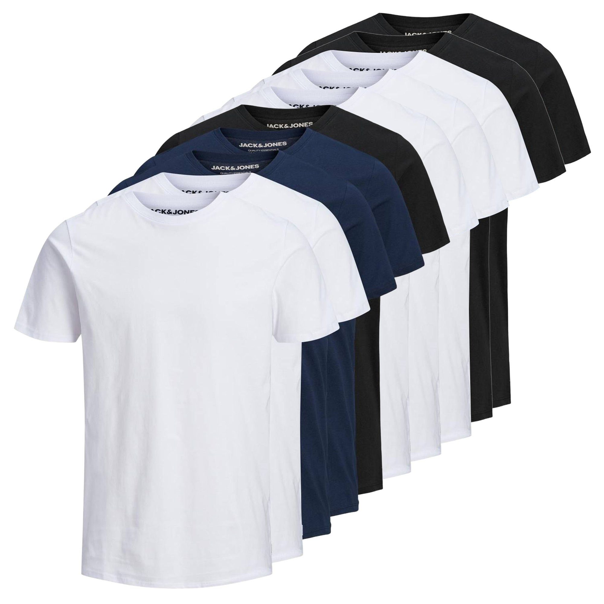 T-Shirt Herren T-Shirt 10er Pack Baumwolle