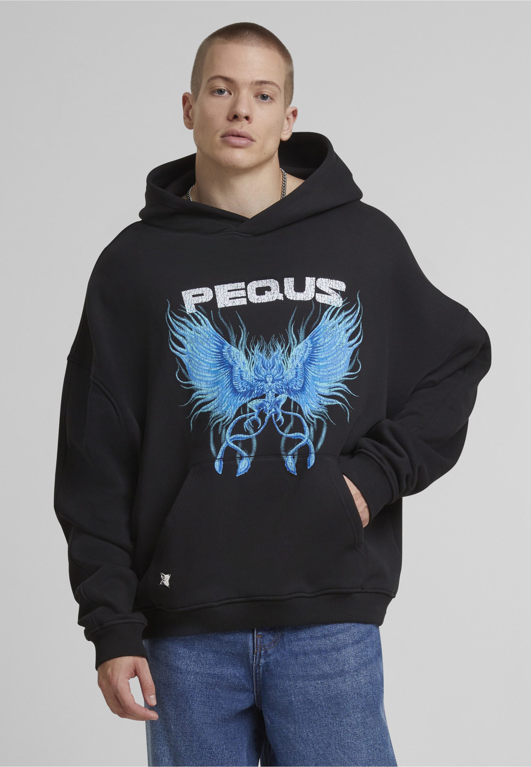 PEQUS Kapuzenpullover PEQUS PEQUS Blue Angel Graphic Hoodie (1-tlg)