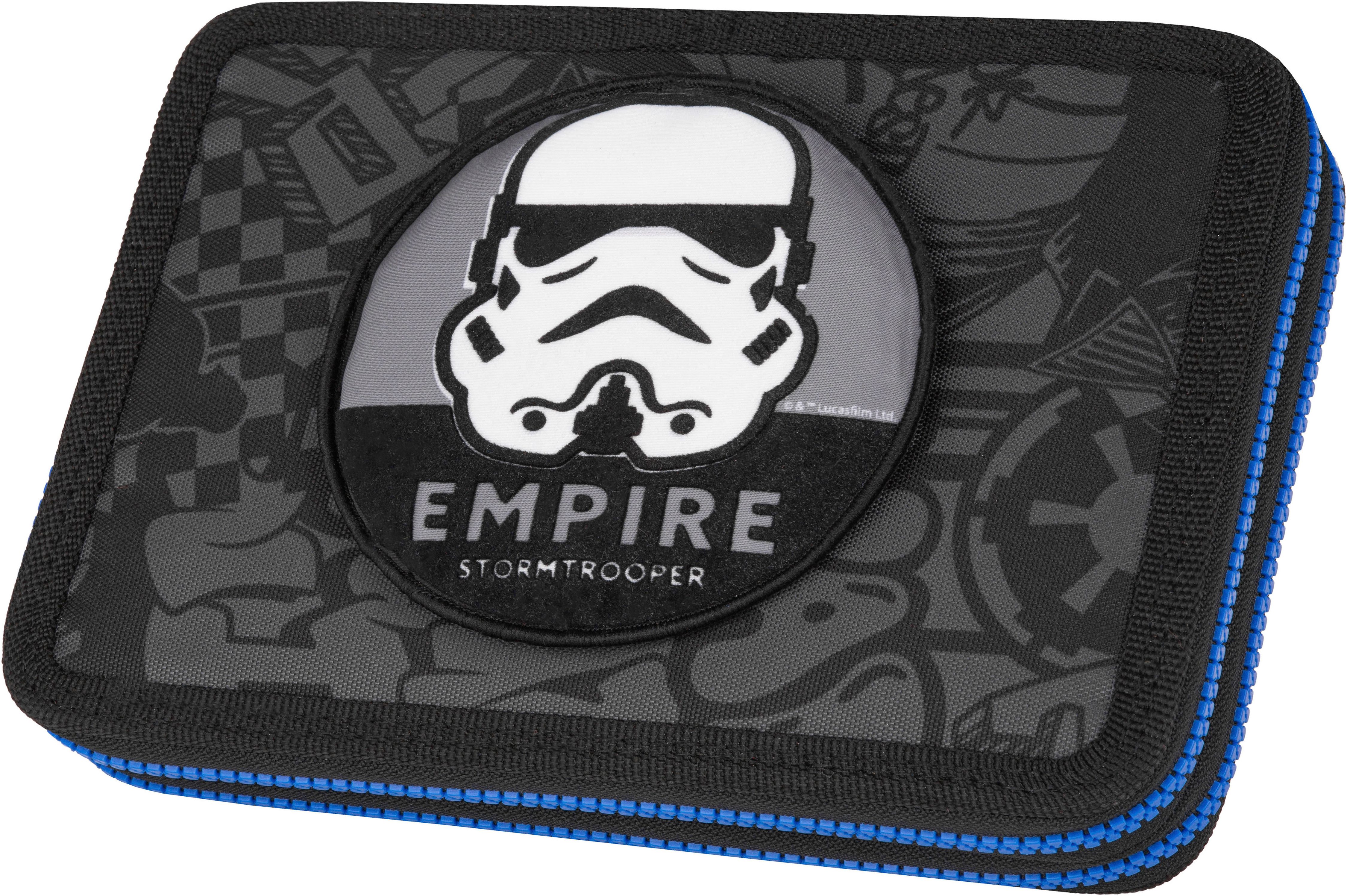 CoolPack Пеналы Etui XL, Star Wars, Darth Vader, mit 2 Reißverschlüssen, befüllt