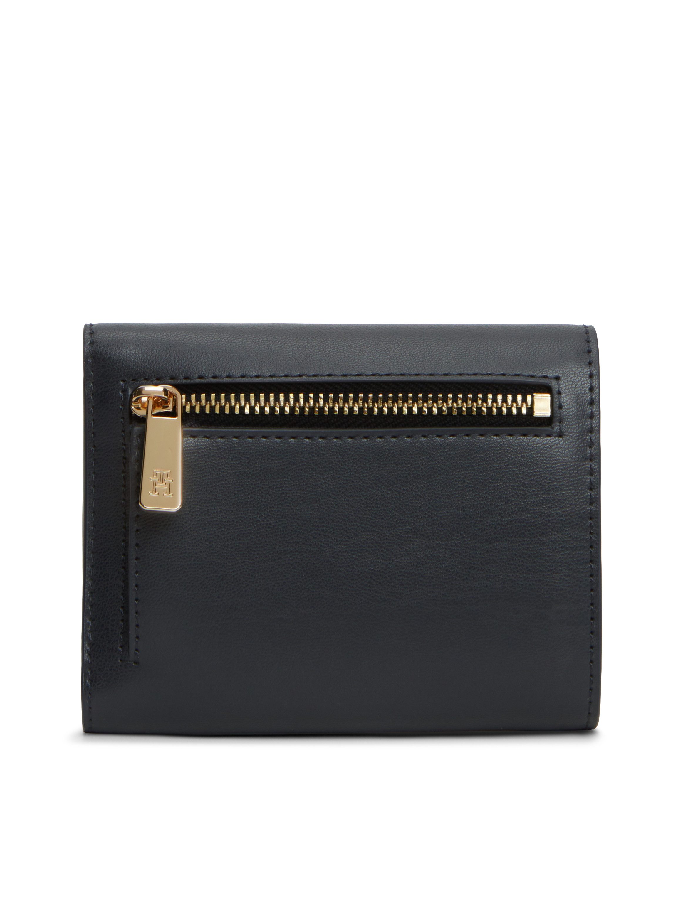 Tommy Hilfiger Geldbörse TH ICON TRIFOLD, Damen Geldbeutel, Portemonnaie mit TH-Logo-Schmuckelement – Bild 2 von 4