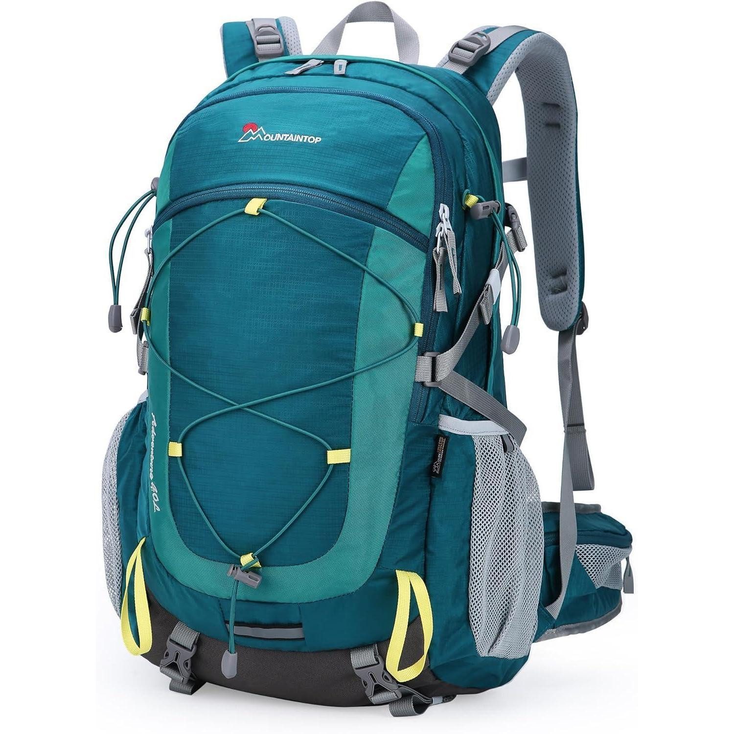 Trekkingrucksack Wanderrucksack Herren Damen Trekkingrucksack 25L 40L 40l-blaugrün