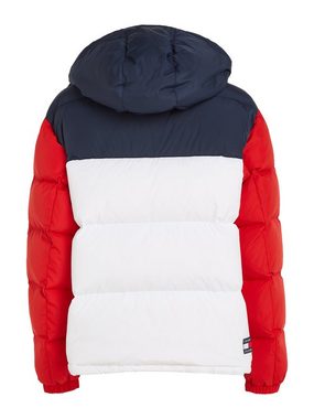 Tommy Jeans Steppjacke TJW CBLK ALASKA PUFFER im modischem Colorblocking, mit Kapuze