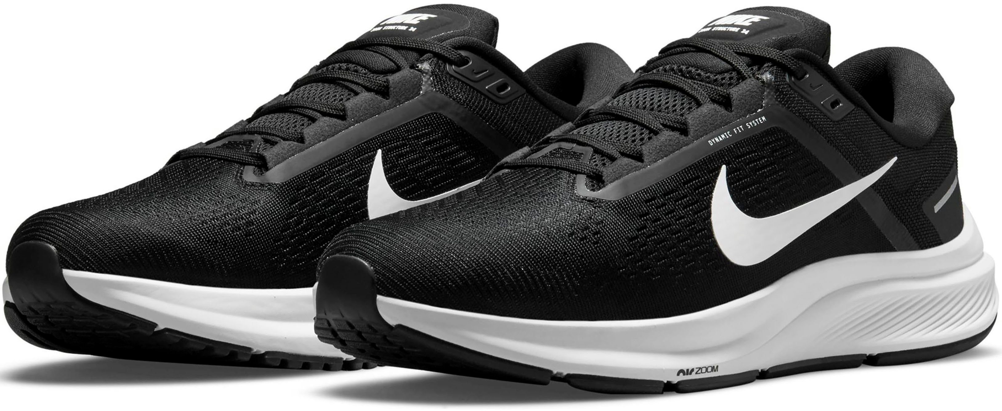 Nike AIR ZOOM STRUCTURE 24 Laufschuh, Der Structure 24 verwendet Daten von  Läufern für Kühlung, wo es darauf ankommt.