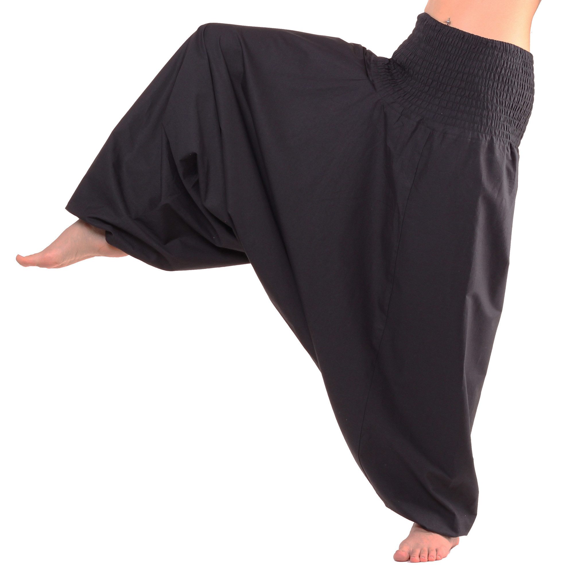 Leucht-Welten Haremshose Aladinhose, Haremshose mit tiefem Schritt, Muckhos günstig online kaufen