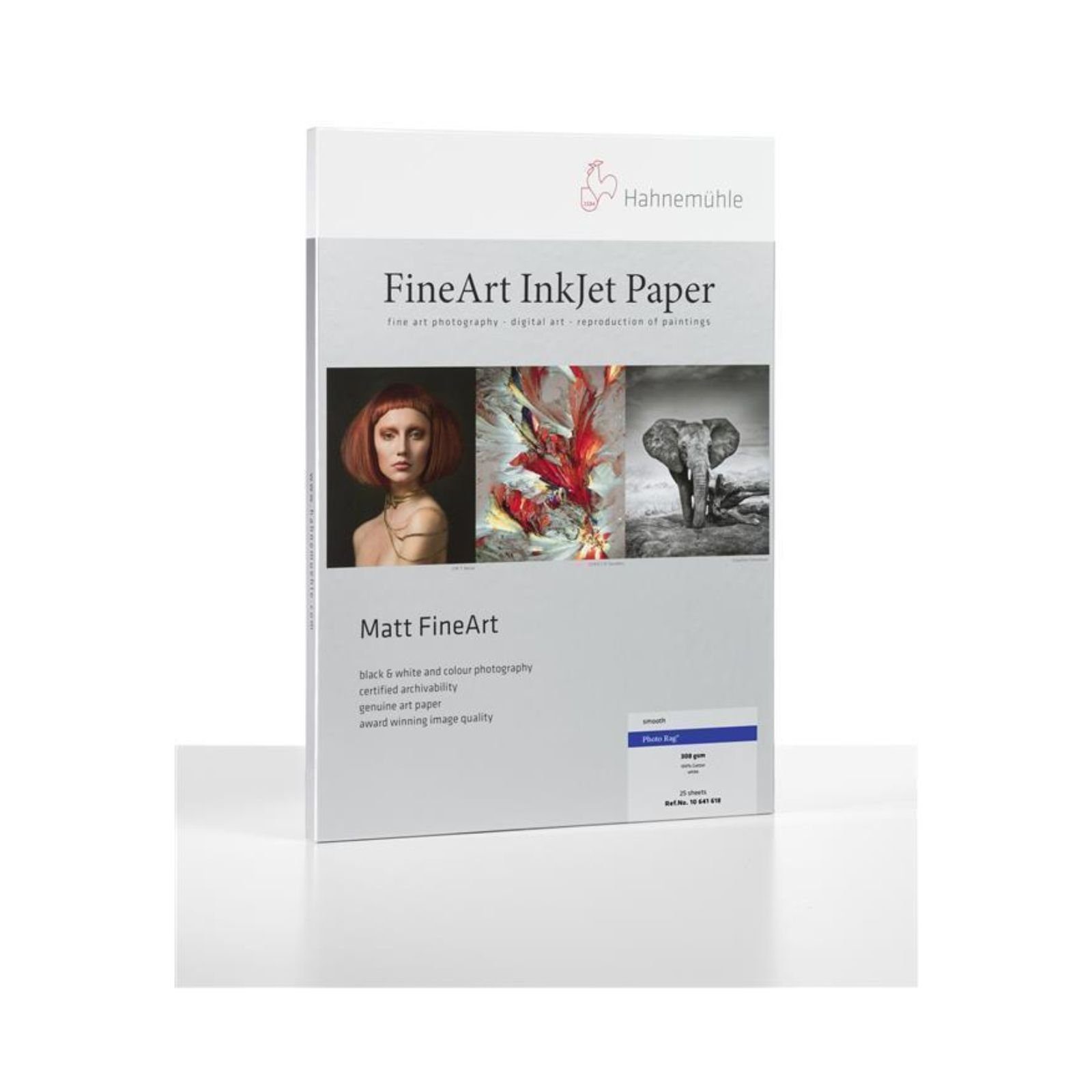 Inkjet-Papier Hahnemühle Rag® g/m² DIN - - 308 - A3+ Blatt Fotopapier FineArt Photo 25