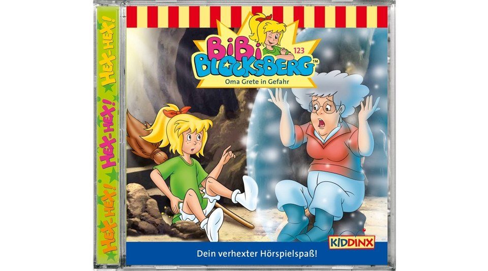 Hörspiel-CD Bibi Blocksberg 123 - Oma Grete in Gefahr