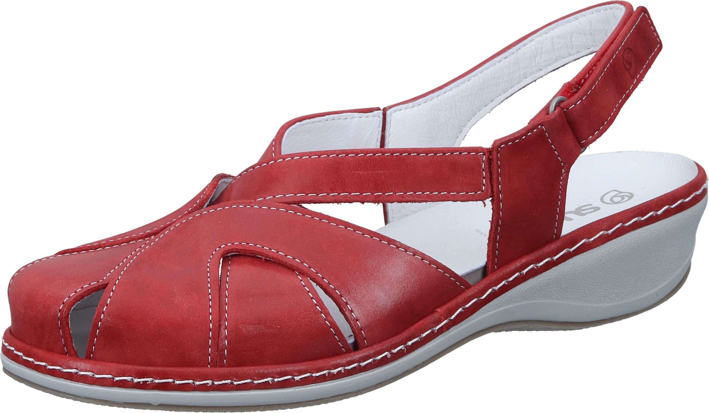 Suave Slings Sandale aus echtem Leder günstig online kaufen
