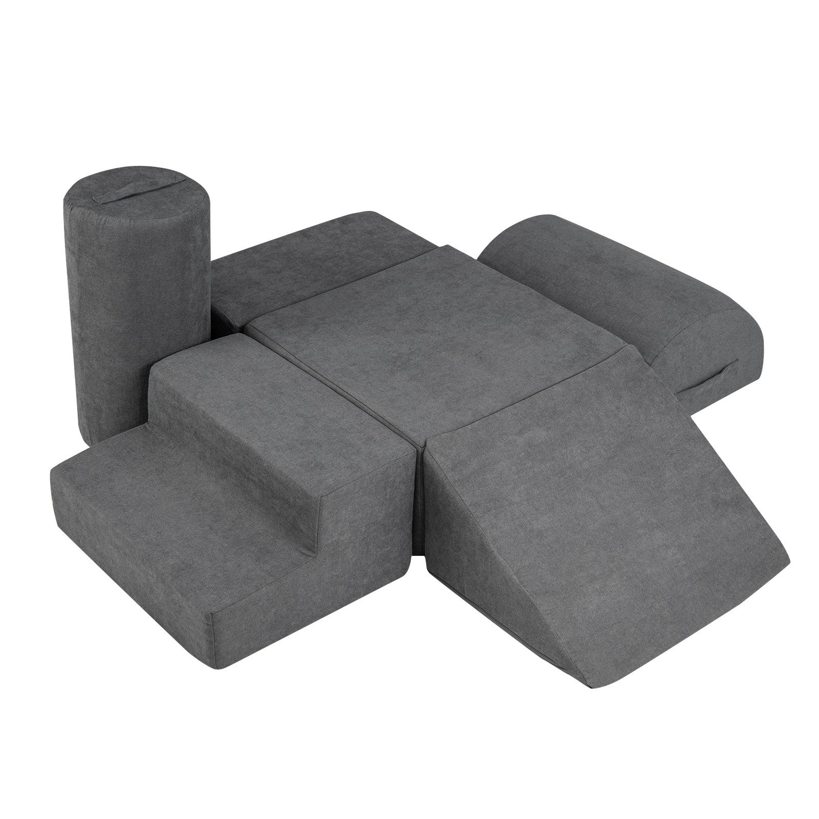 COSTWAY Schaumstoff Kletterblöcke Конструктора, (6 St), für Kinder zum Klettern