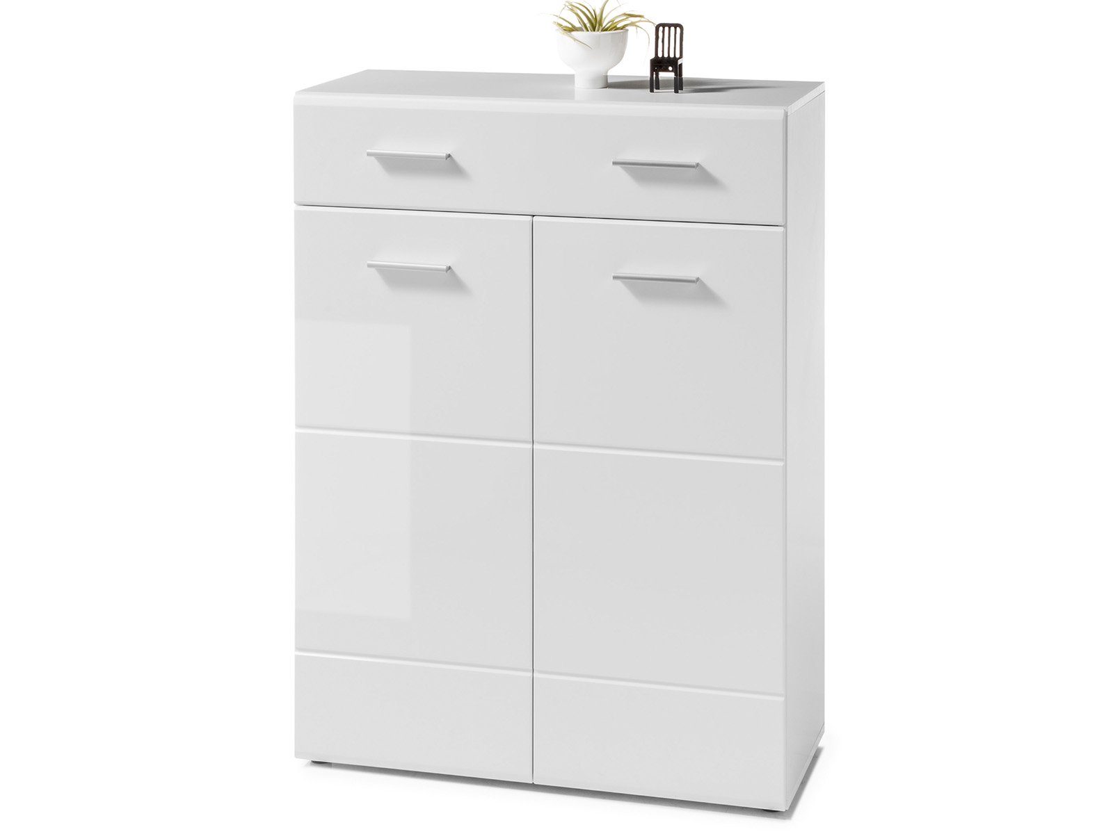 PREISBRECHER Schuhschrank Olivia 90 x 122 x 40 cm (B/H/T) günstig online kaufen