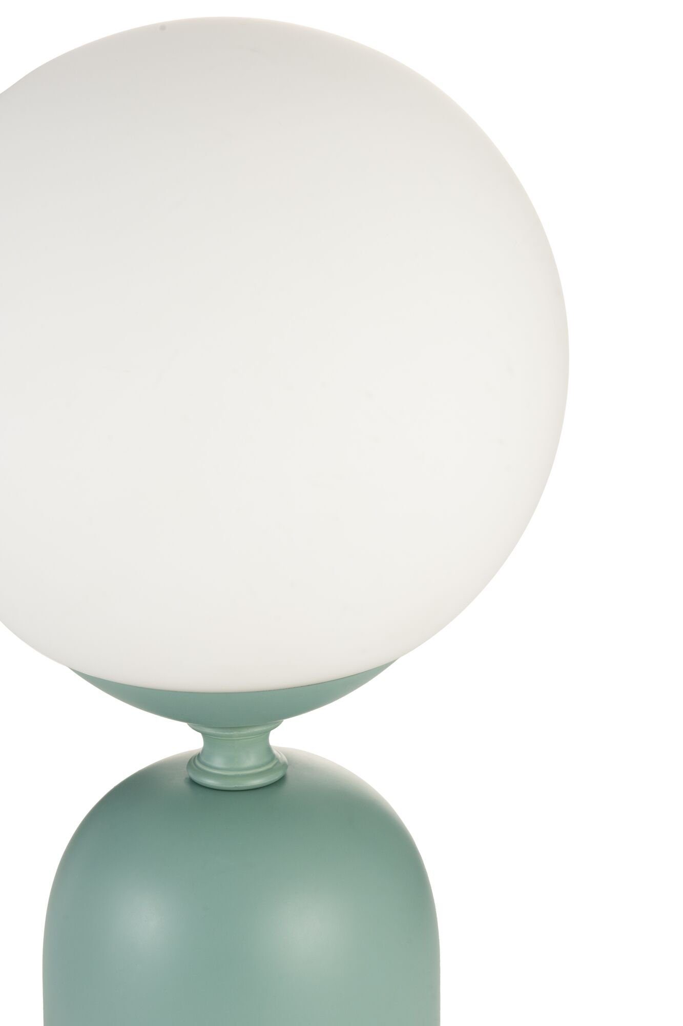 Tischleuchte max Glowing ohne E14 Grün/weiß Keramik, Leuchtmittel, 20W Charm Pauleen