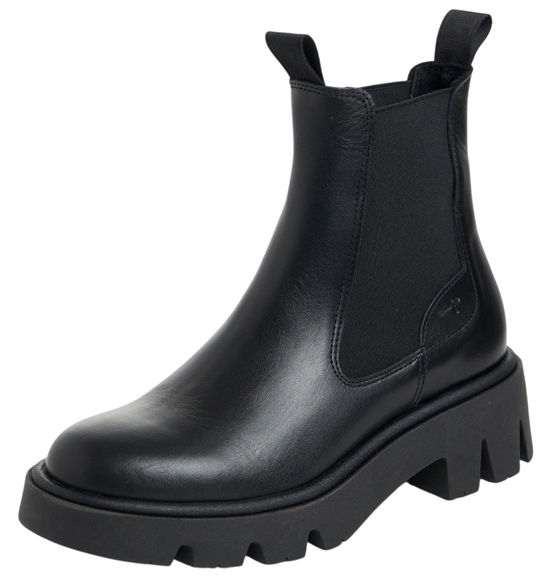 Tamaris 1-25422-47 003 Black Leather Stiefelette