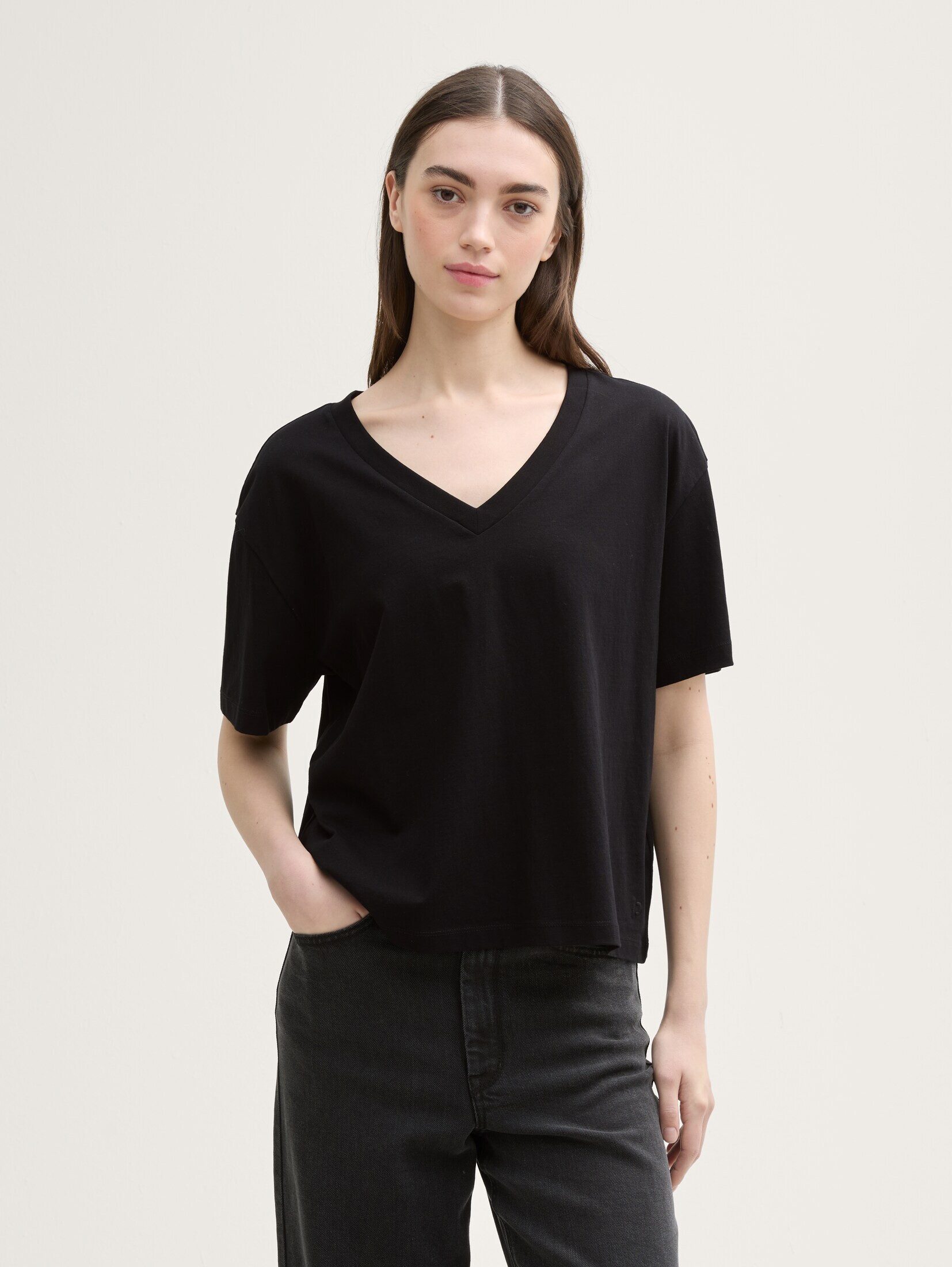 TOM TAILOR Denim T-Shirt Boxy Fit günstig online kaufen