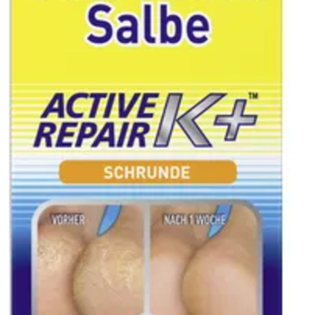 Dr. Scholl Fußcreme Scholl Schrundensalbe Active Repair K+ Fußcreme