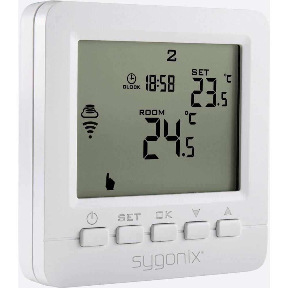Sygonix Raumthermostat Heizungsthermostat mit WLAN und Sensor SY-4500820