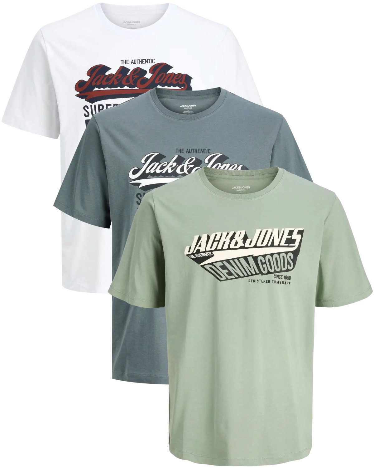 Jack & Jones Print-Shirt stilvolle Slim-Fit günstig online kaufen